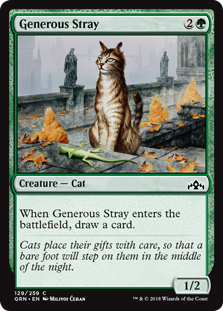 Generous Stray (Guilds of Ravnica) Light Play