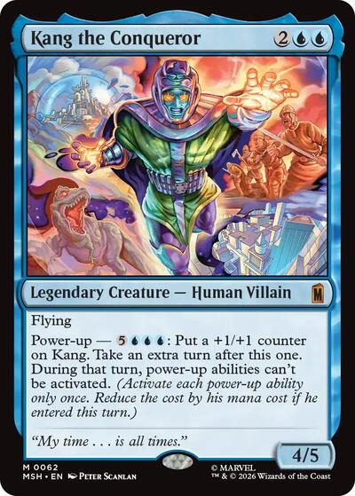Kang the Conqueror (Marvel Super Heroes) Light Play Foil