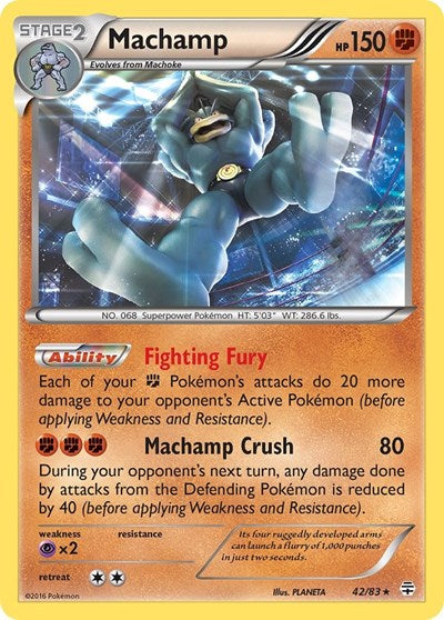 Machamp (Generations) Light Play Holofoil