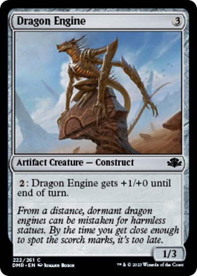 Dragon Engine (Dominaria Remastered) Light Play