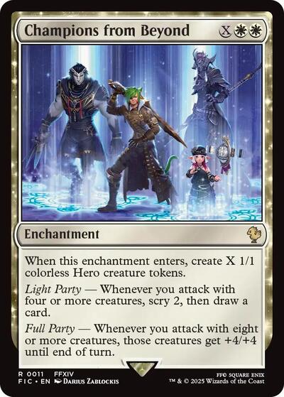 Champions from Beyond (Commander: FINAL FANTASY) Light Play