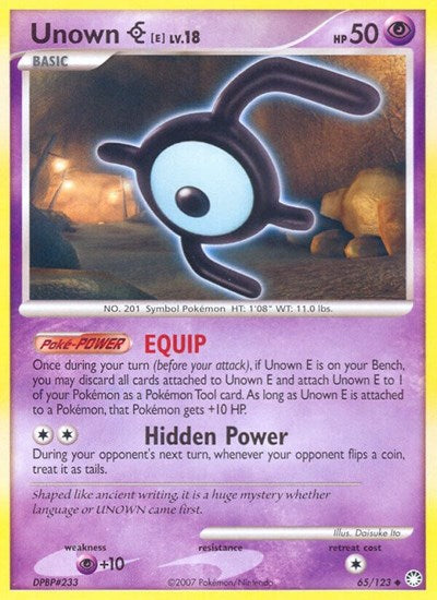 Unown (E) (Mysterious Treasures) Light Play