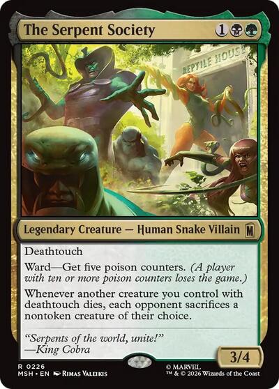 The Serpent Society (Marvel Super Heroes) Light Play