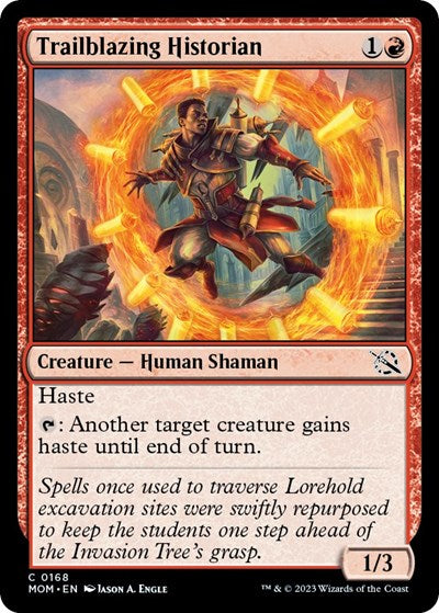Trailblazing Historian (March of the Machine) Light Play