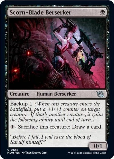 Scorn-Blade Berserker (March of the Machine) Light Play