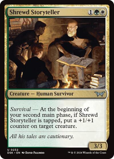 Shrewd Storyteller (Duskmourn: House of Horror) Medium Play