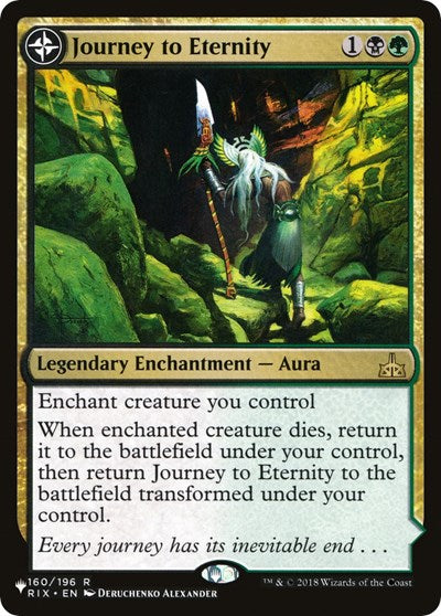 Journey to Eternity (Secret Lair Commander: From Cute to Brute) Light Play