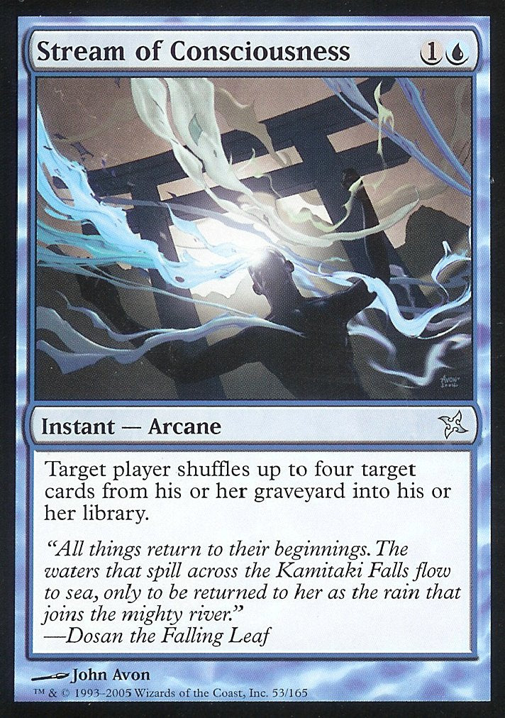 Stream of Consciousness (Betrayers of Kamigawa) Light Play