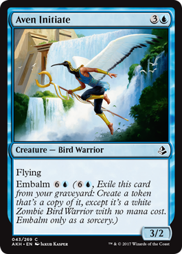 Aven Initiate (Amonkhet) Light Play