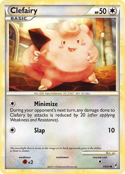 Clefairy (Call of Legends) Heavy Play