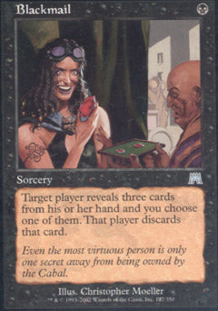 Blackmail (Onslaught) Light Play