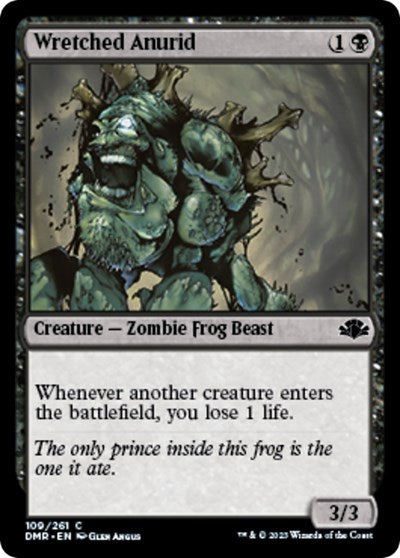 Wretched Anurid (Dominaria Remastered) Light Play