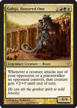 Gahiji, Honored One (Commander 2013 Edition) Heavy Play