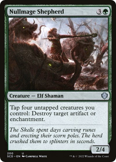 Nullmage Shepherd (Commander 2022 Starter Decks) Light Play