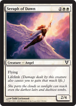 Seraph of Dawn (Avacyn Restored) Medium Play
