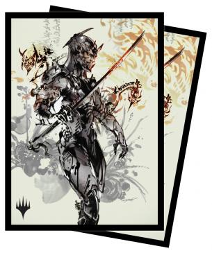 Ultra Pro - Magic: The Gathering Kamigawa Neon Dynasty 100ct Sleeves - Satoru Umezawa