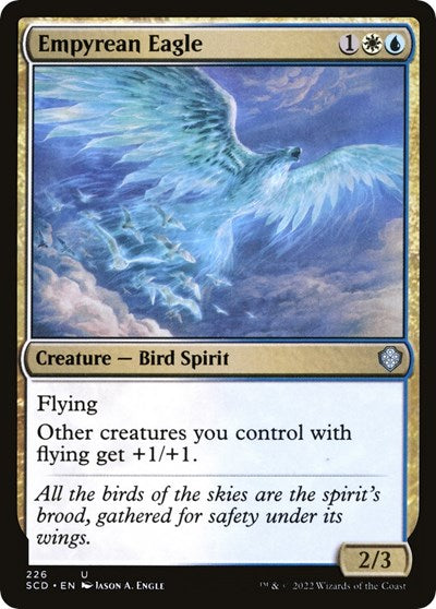 Empyrean Eagle (Commander 2022 Starter Decks) Light Play