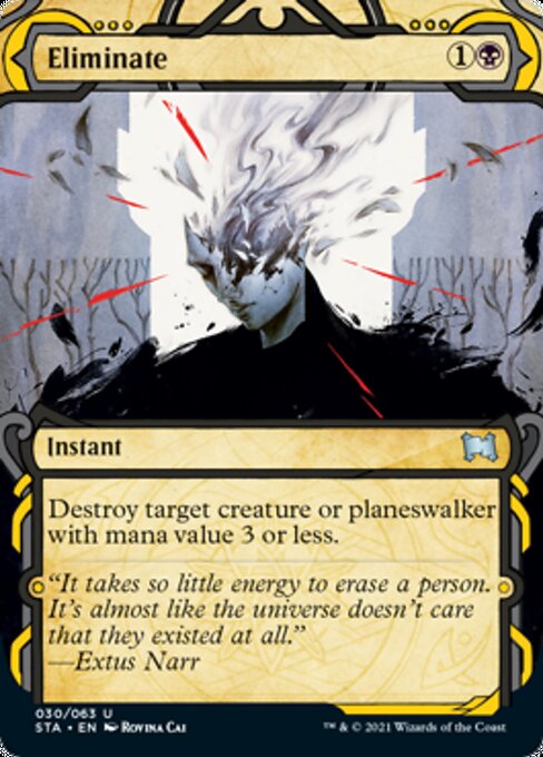Eliminate (Strixhaven Mystical Archive) Light Play Foil