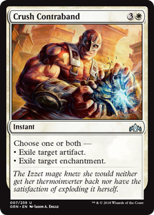 Crush Contraband (Guilds of Ravnica) Light Play