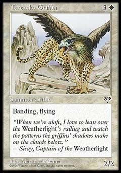 Teremko Griffin (Mirage) Light Play