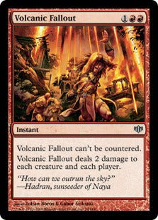 Volcanic Fallout (Conflux) Medium Play