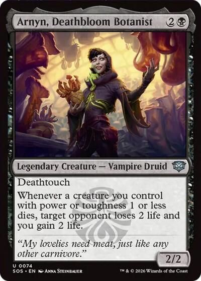 Arnyn, Deathbloom Botanist (Secrets of Strixhaven) Light Play