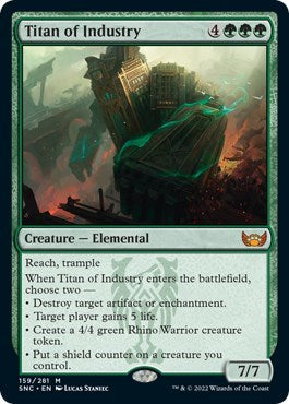 Titan of Industry (Streets of New Capenna) Medium Play Foil