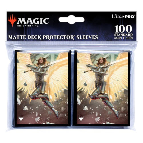 Ultra Pro - March of the Machine: Archangel Elspeth Standard Deck Protector Sleeves (100ct)