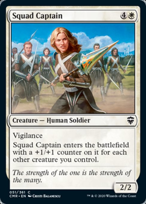 Squad Captain (Commander Legends) Light Play