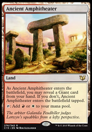 Ancient Amphitheater (Commander 2015) Light Play