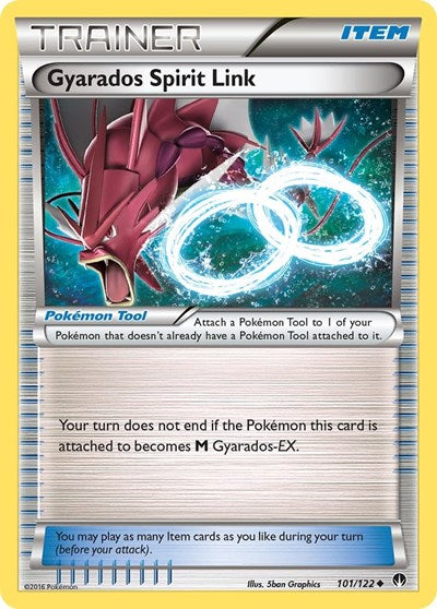 Gyarados Spirit Link (XY - BREAKpoint) Medium Play