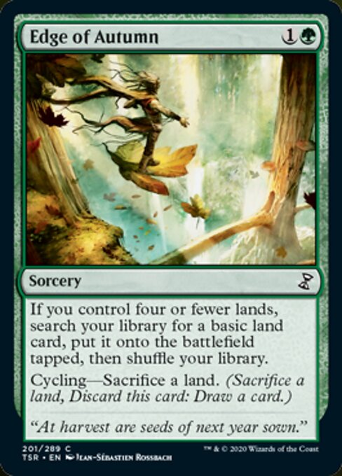 Edge of Autumn (Time Spiral Remastered) Light Play Foil