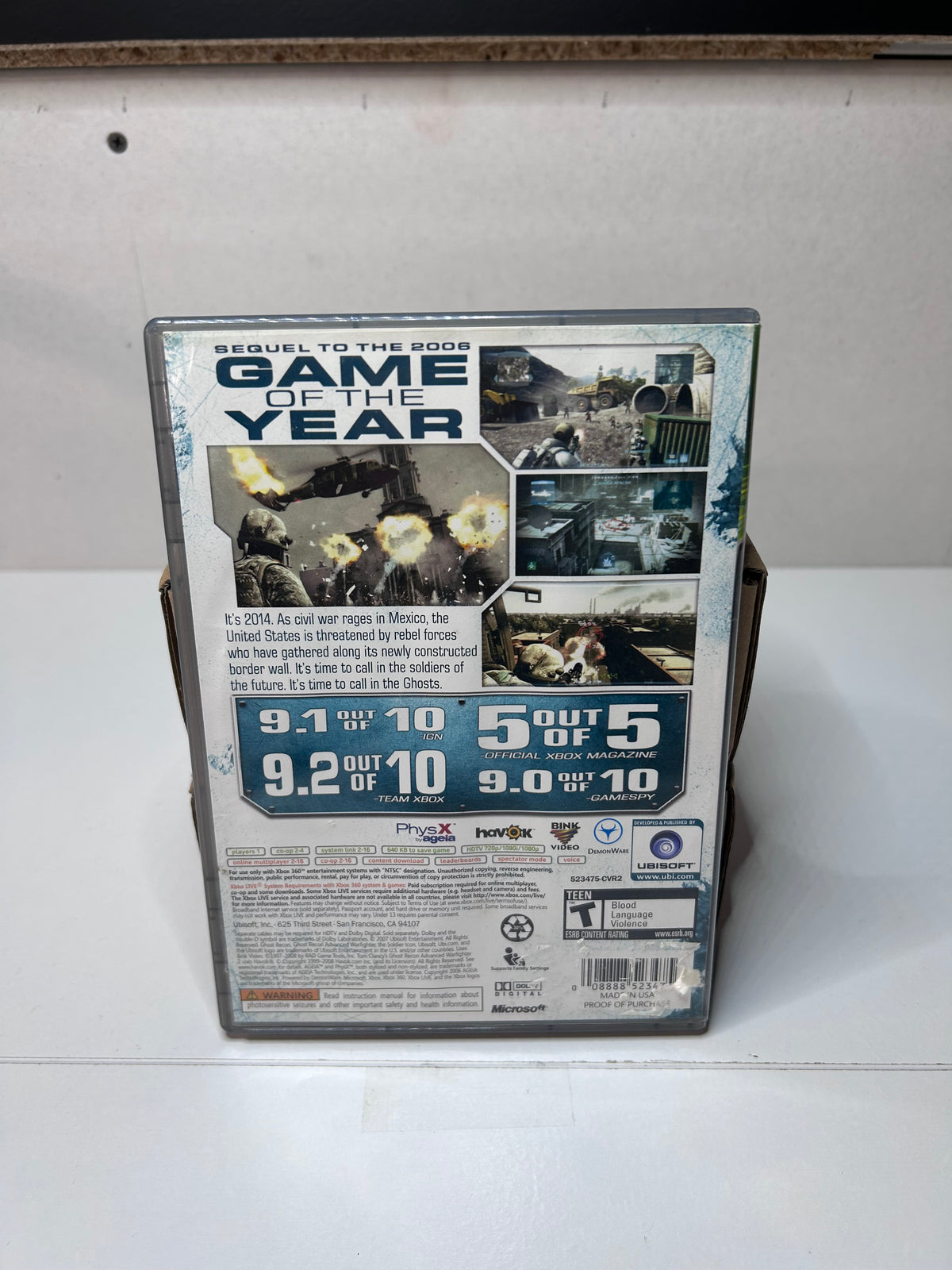 Ghost Recon Advanced Warfighter 2 (Xbox 360)