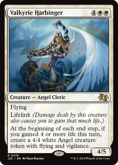 Valkyrie Harbinger (Foundations Jumpstart) Light Play