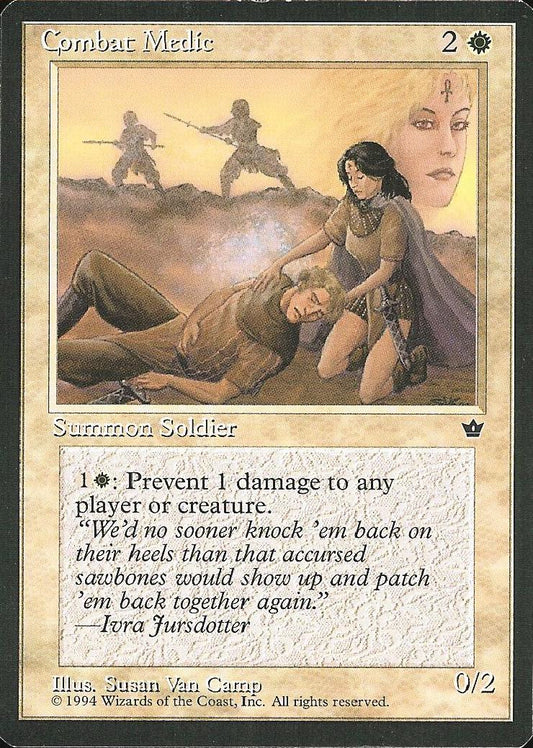 Combat Medic (Van Camp) (Fallen Empires) Light Play