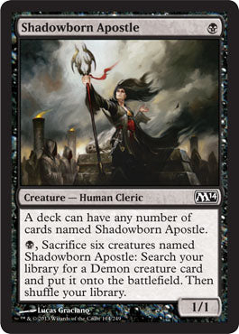 Shadowborn Apostle (Magic 2014 Core Set) Damaged / Poor