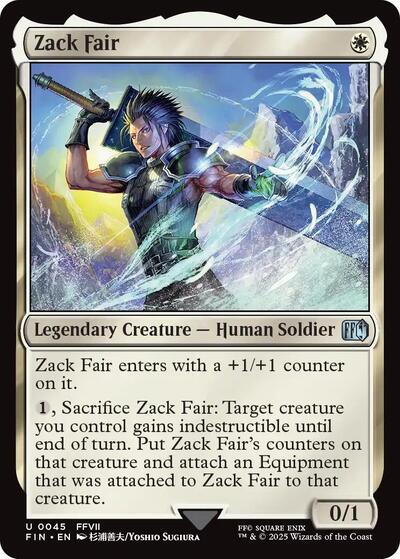 Zack Fair (Universes Beyond: FINAL FANTASY) Light Play
