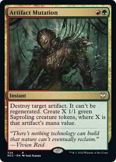 Artifact Mutation (Commander: Streets of New Capenna) Light Play