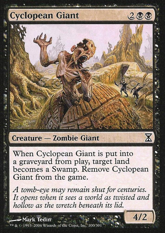 Cyclopean Giant (Time Spiral) Light Play
