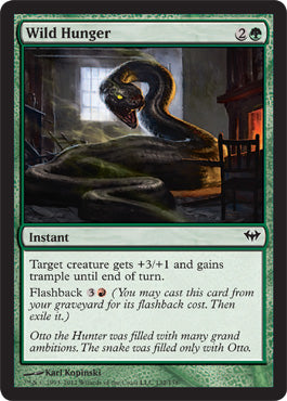 Wild Hunger (Dark Ascension) Light Play Foil
