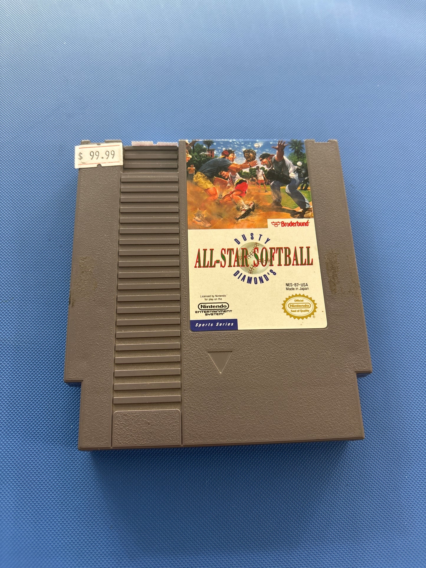 Dusty Diamond's All-Star Softball Nintendo (NES) Authentic - Tested - Cart Only