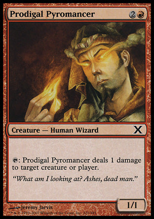 Prodigal Pyromancer (10th Edition) Light Play