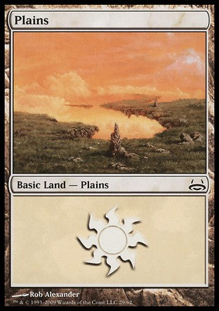 Plains (29) (Duel Decks: Divine vs Demonic) Light Play