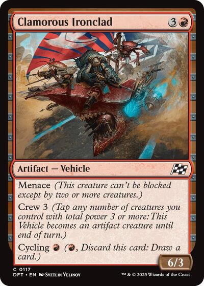 Clamorous Ironclad (Aetherdrift) Light Play
