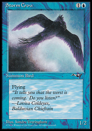 Storm Crow (Flying Right) (Alliances) Light Play