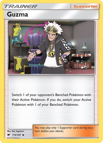 Guzma (SM - Burning Shadows) Light Play
