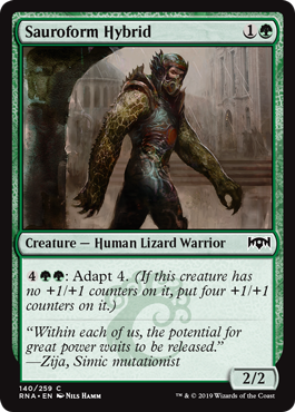 Sauroform Hybrid (Ravnica Allegiance) Light Play