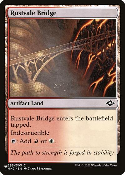 Rustvale Bridge (The List) Light Play