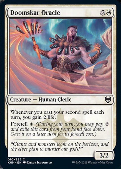 Doomskar Oracle (Kaldheim) Light Play