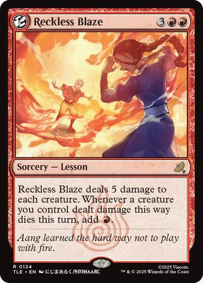 Reckless Blaze (Avatar: The Last Airbender: Eternal-Legal) Light Play